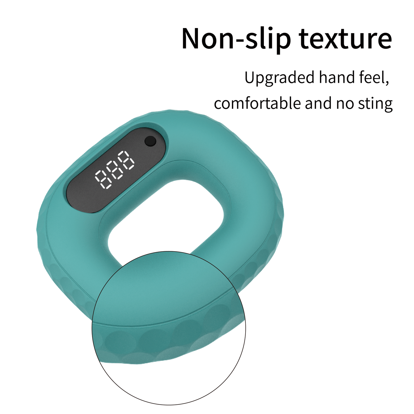 Grip Strength Trainer for Muscles Wrist Thumb Pain & Stress Relief Hand Grip Strengthener with LED Counter Display For earm